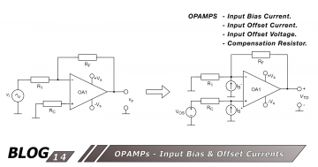 Opamp Bias Current, Offset Current and Offset Voltage